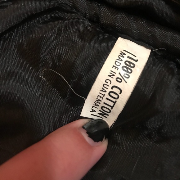 Corduroy Backpack with Mushroom Embroidery - Picture 5 of 8